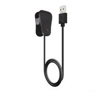 1M USB Charger Cable for Garmin Vivosmart 4 3 Home Use(For Vivosmart 4) | ABS build, stable current transmission, 1M flexible cord, safe for daily use, sl lack