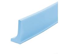 1M Water Retention Dam for Showers Flexible Silicone to Keep Water Inside the Threshold (Blue)