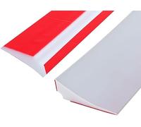 1M Wide Silicone Shower Tray Sealing Strip,Bathroom Bath Edging Trim,Quadrant Trim Caulk Gap Cover Filler Strip for Sink,Bathtub,Countertop,Wet Room Floor Threshold Water Barrier(3.5cm Width)