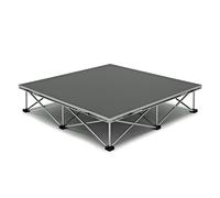 1m x 1m Portable Stage Kit by Gear4music 20cm