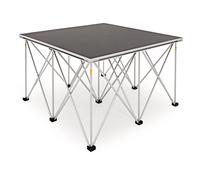 1m x 1m Portable Stage Kit by Gear4music 60cm
