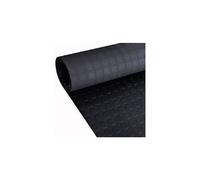 (1m x 1m) Rubber Flooring Matting - 3mm thick - Coin Pattern - Workshop Garage Shed Van Non-Slip