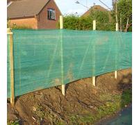 1M X 50M Heavy Duty Windbreak Shade Netting Green Privacy Fence