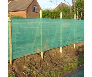 1M X 50M Heavy Duty Windbreak Shade Netting Green Privacy Fence