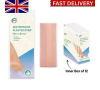 1M X 6Cm Waterproof Plaster Strip Waterproof Medical Bandage For Cuts & Injuries, First Aid, Durable & Breathable