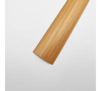 1M Yellow Oak Carpet Floor Transition Strip, Self Adhesive Floor Divider Edging Trim Strip, PVC Threshold Cover for Doorway Carpet Ramp Tile Edge Gap Cover, Height Difference Less Than 3-5mm