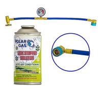 1M61N4 Leak Stopper For R1234YF Car Aircon Air Con AC Coolant Leak Repair Fix Sealer Stop DIY Refill Regas Tool Gas Kit (Leak Stopper R1234YF)