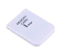 1Mb Memory Card For Ps, Memory Card Compatible With Any Games, White