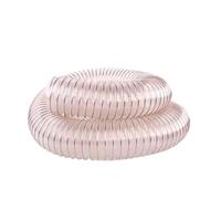 1Meter* 0.63mm Thickness*Inner Diameter 25-120mm Transparent PU Tube Dust Suction Vacuum Fume Exhaust Hose Exhaust Pipe Air Tube(102mmX0.63mm)