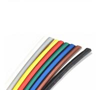1meter 2:1 9 Colors 0.6mm 0.8mm 1mm 1.5mm 2mm 2.5mm 3mm 3.5mm 4mm 4.5mm 5mm Heat Shrink Heatshrink Tubing Tube Wire -6mm-Brown