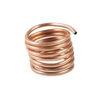 1Meter Copper Wire Coil OD 2/3/4/5/6/8 Mm ID1/2/3/4/6 Mm Soft Copper Tube Wire Pipe(5x4mm)