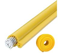 1Meter Heavy-Duty 35KV Insulation Sleeve, Snap-Fit Dielectric Sheath for Live-Line Work on Bare Wires & Electrical Cables, Protective Conduit(Inner diameter-80mm)