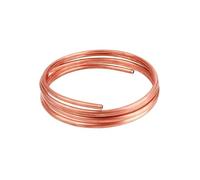 1Meter T2 Copper Soft Copper Tube Coil OD 2~12mm ID 1~10mm Pure Coppers Wire Pipe Airs Conditioner Cooling DIY Crafts(8x5mm)