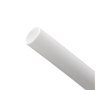 1meter Thermoretractile Pipe with Double Wall Glue Tubing, Round Headed 3:1 Heat Shrink Tube for DIY(WHITE,19.1mm)