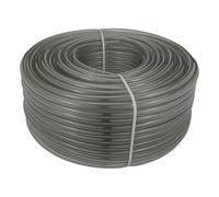 1Meter x 10mm*13mm Gray Semi-Transparent PVC Pipe Tubing - Designed primarily for Transporting Non-pressurized palatable Liquids, air, Plant Protection fluids, and Light Chemicals.