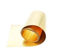 1MeterThin Brass Sheet Strip Gold Film High Purity Brass Foil Plate H62 Thick 0.3/0.5MM*Width 20/30/50MM(0.3mmx50mm)