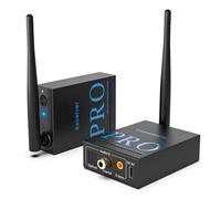 1Mii 2.4GHz Wireless Audio Transmitter and Receiver, HiFi Audio, 20ms Low Latency, 320ft Long Range Wireless Kit for Speaker/Stereo/Soundbar,Optical/Coaxial/3.5mm(RCA) Ports.