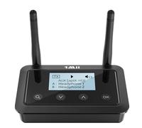 1Mii B03+ Bluetooth Transmitter Receiver for TV Home Stereo, Long Range Bluetooth 5.3 Adapter for TV