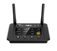 1Mii B03Pro Bluetooth 5.3 Transmitter Receiver for Home Stereo TV, HiFi Wireless Audio Adapter with Audiophile DAC & aptX Low Latency/HD/Adaptive, Long Range, Optical RCA AUX 3.5mm Outputs/Inputs
