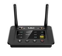 1Mii B03Pro Bluetooth Transmitter Receiver with Audiophile DAC aptX HD, Long Range Bluetooth 5.3 Audio Adapter for Home Stereo, TV, Dual-Link Support, aptX LL, Optical RCA 3.5mm Inputs/Outputs