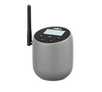 1Mii DS70 Bluetooth 5.2 Transmitter for TV to 2 Wireless Headphones, aptX Low Latency/Adaptive/HD, Bluetooth Audio Adapter for TV, Easy Pairing w/LCD Display, Optical AUX RCA, Soundbar Passthrough
