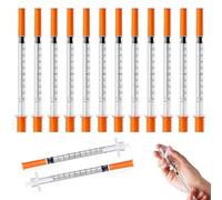1ml 12 Pack Individually Packed-Precision Multiple Uses Distribution Measuring Tools, Plastic Multi-Purpose Measuring Tools for Labs Accessories Pets Feeding Craft Supplies