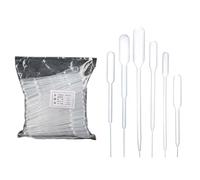1ml 2ml 3ml 5ml 100Pcs/1000pcs Laboratory Pipette Plastic Disposable Graduated Container Liquid Dropper(1ml,100pcs)
