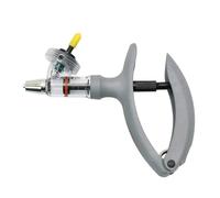 1ml/2ml/5ml Livestock Continuous Injection Syringe Automatic Vaccination Vaccine Veterinary Medicine Feeder Veterinary Metal Feeding Gun(1ml)