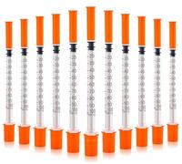 1ml/cc Lab Consumables with 30&/0.5'' Individually Wrapped (100Pack)