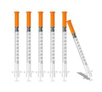 1ml jeringas 1/2" 29G, Disposable Individual Packaging - 100Pcs