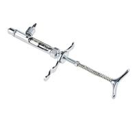 1ML Type B Adjustable Continuous Syringe Fish Chicken Duck Goose Poultry Vaccination Veterinary Metal Feeding Gun