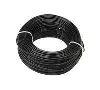 1mm 1.5mm 2mm 2.5mm Anadized Color 1Roll Aluminium Wire Beading Cord for DIY Bracelet Necklace Jewelry Making Findings(Black,2.5mm 35Meters)