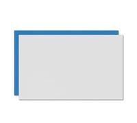 1mm 6061 T651 Aluminium Sheet Plate, 100mm x 150mm Flat Metal Sheet with Double-Sided Protective Film for DIY, Crafting, Industrial & Welding (2PCS)