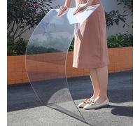 1mm C Acrylic Sheet - UV-Resistant Waterproof Panel Shatterproof Roofing for Outdoor Canopy & Carport Lightweight Daylighting Solution 0.6×18m (2×59.1ft)