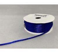 1mm or 2mm Satin ROYAL BLUE RATTAIL Cord 2 metres or Full Roll Twine Rat Tail 2 mm 1 mm (1mm x Full Roll 25 metres)