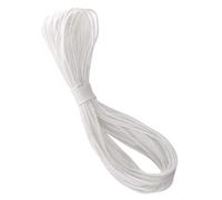 1mm Outdoor Essential Roman Blind Cord, Nylon Rope, Durable Curtain Replacement Cord for Blinds Outdoor Indoor (20m, White)