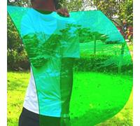 1mm Polycarbonate Panel Plastic Roofing Sheet Outdoor Clear, Sturdy Patio Polycarbonate Greenhouse Panels, Uv Protection Rain Pergola Roof Panels, Glass Replacement,(0.8x10m(2.6 * 32.8ft))