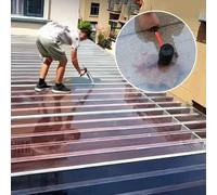 1mm Polycarbonate Panel Roofing Sheets,Clear Acrylic Plastic Sheet,Strong Impact PC Endurance Board,Greenhouse Roof Shade Rain Canopy Cover(1.22x15m(4*49.2ft))