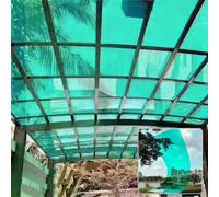1mm Polycarbonate Panel Roofing Sheets,Clear Acrylic Plastic Sheet,Strong Impact PC Endurance Board,Greenhouse Outdoor Patio Roof Shade Rain Canopy Cover(0.8x10m(2.6*32.8ft))