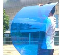 1mm Polycarbonate Roofing Sheet, Clear Acrylic Plastic Sheet,Greenhouse Canopy Carport Outdoor Cold Frame Rainproof/Anti-UV Roof Covering Replacement Panel,Easy to Bend(0.8x10m(2.6*32.8ft))