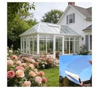 1mm Polycarbonate Sheets Roof Sheets Rainproof Outdoor Patio Panels Transparent Roof Sheet Shed for Garden, House Covering, Outdoor Patios(0.6x12m/1.97x39.36ft)