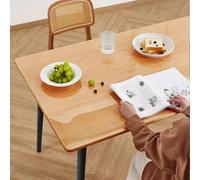 1mm PVC Vinyl Cloth Table Cover Protector Desk Pad PVC Table Cloth Protective Desk Top Dining Room Protection Carpet Floor Pad Kitchen Countertop,42"/44"/46"/52"/54"/56"/58"/60"(56"x72"(142*182cm))