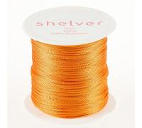 1mm String x 100m, Nylon Cord, Available in 26 Colours, Bracelet Making, Other Crafts (ORANGE)