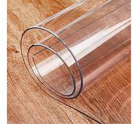 1mm Table Cover Protector Table Protector for Dining Room Table, Waterproof Table Plastic Cover, Dining Table Cover Rectangle for Wood,Kitchen Table 42"/46"/48"/52"/58"/60"(48"x72"(121*182cm))