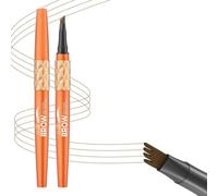 1mm Thin Liquid Eyebrow Pen for Realistic Hair Like Application and Gym Resistant Long Lasting Wear Eyebrow Makeup