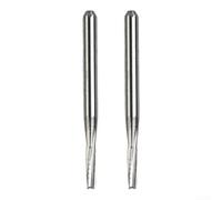 1Mm Tip 1.5mm Shank Tapered Carbide Drill Bit, High Hardness Alloy Glass Drilling Tool For Auto Windshield Repair Fixing(2pcs)