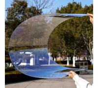 1mm Waterproof Transparent Polycarbonate Sheets for Greenhouses - Impact-Resistant Roofing Panels Easy to Cut Perfect for Garden Canopies 0.5x20m Size