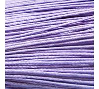 1mm Waxed Cord Cotton 15m - Bracelets, Necklaces, Jewellery Thread, Shamballa Macrame (#13 LILAC)