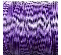 1mm Waxed Nylon Cord 30 meters, Durable Strong Thread for Jewellery, Bracelet Making, Art & Crafts & DIY (Purple)