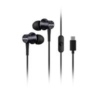 1MORE 2-Pack Piston-Fit USB-C Headphones - in-Ear Earphones with Mic, Noise Isolation, and Control Button, Durable Wired Earbuds for iPhone 15, Pixel 10, OnePlus (Grey)